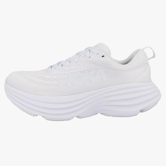 HOKA BONDI 8 WIDE Women Running Shoes in Turquoise Purple, Comes in Box as shown - Picture 10 of 11